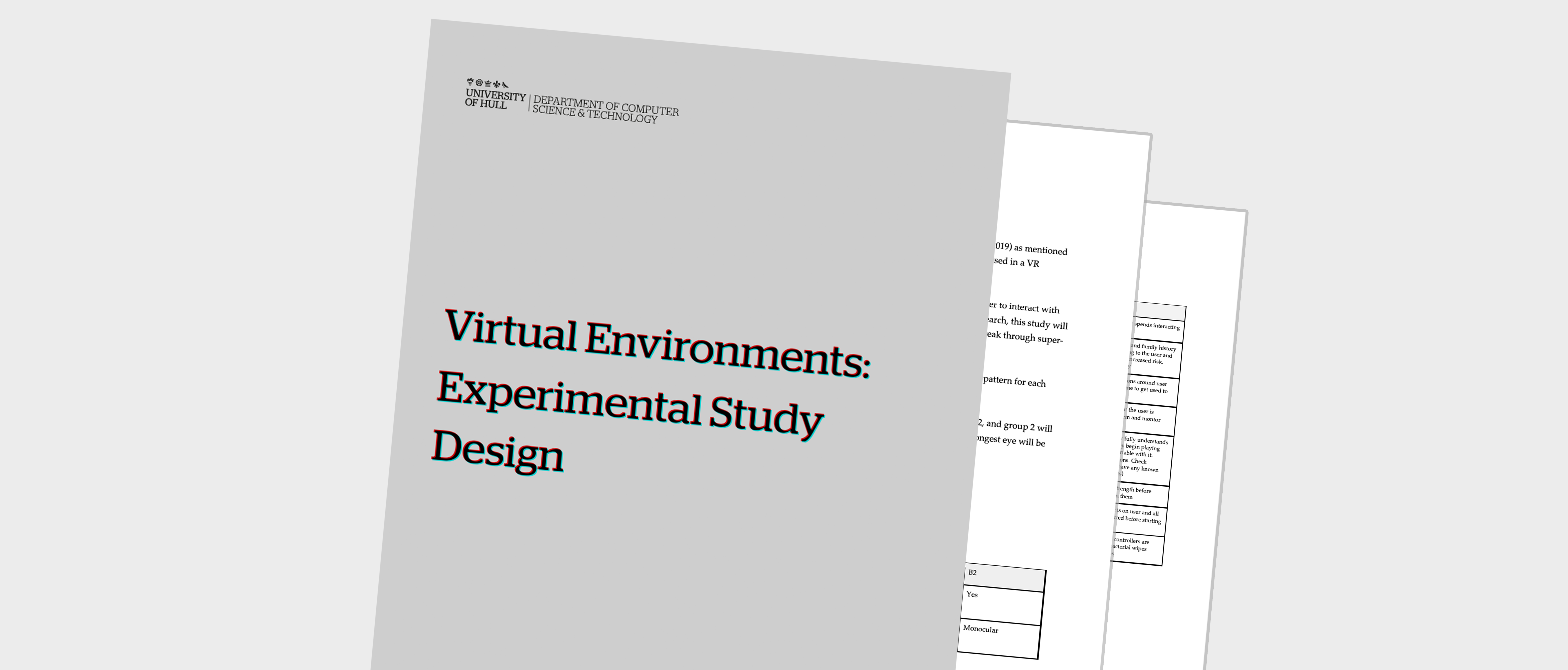 Virtual Environments Header